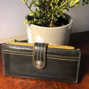 Fossil leather wallet